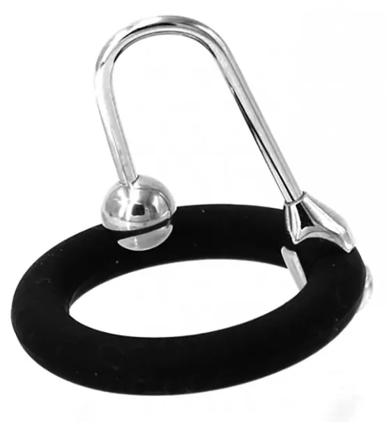 Sperm Stopper 2 Silicone Rings 25 and 30mm - 8mm Ball
