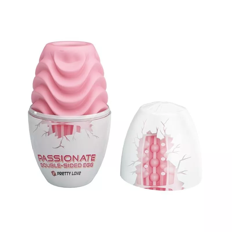 Masturbator Ei Double-Sided Rose