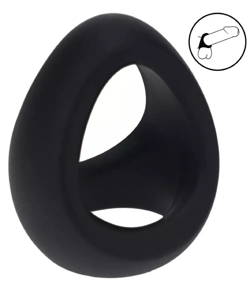 Ballstretcher Soft Tri-O Zwart