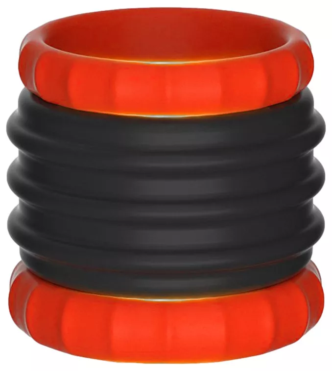 Ballstretcher 2 IN 1 32 mm - Hauteur 4.7 cm Rouge-Noir