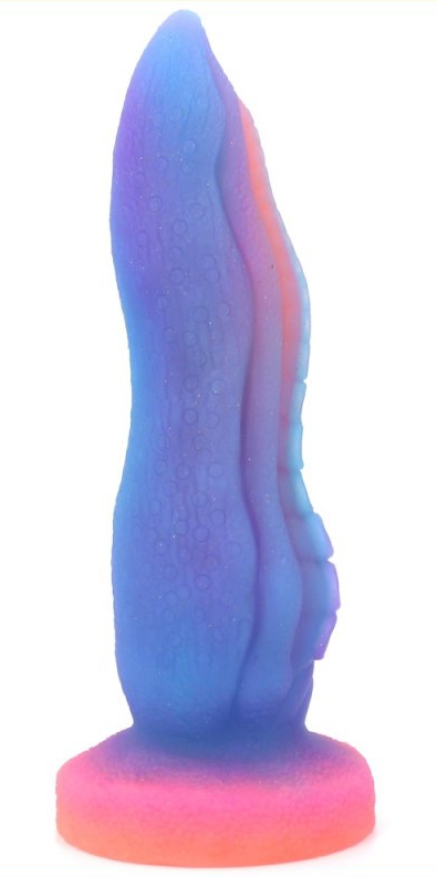Gode phosphorescent Lumy Octop 21 x 6.3cm