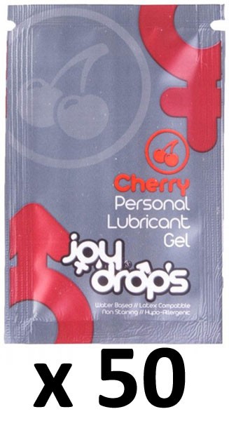 Dosettes Lubrifiant Arôme Cerise 5mL x50