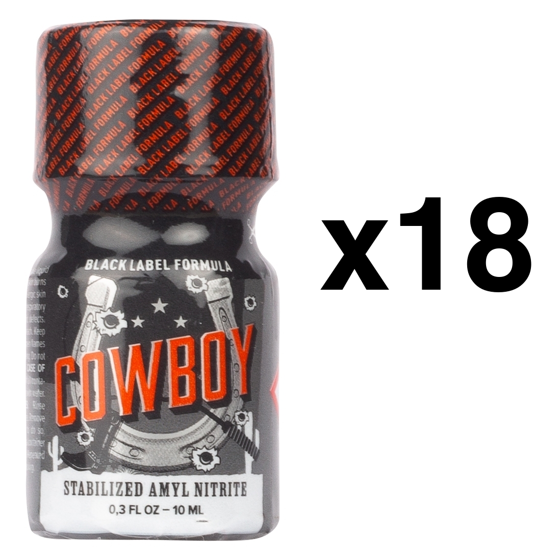 COWBOY BLACK LABEL10ml x18
