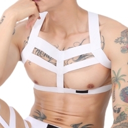 Harnais élastique Multi Band Blanc