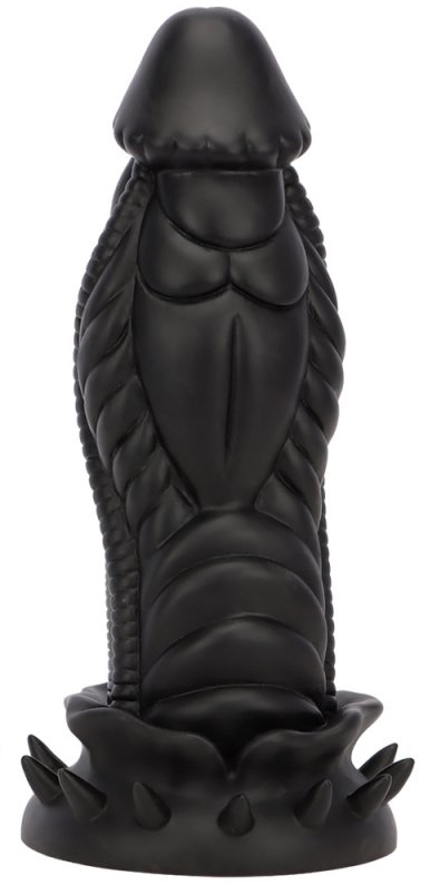 Gode Monster Silicone ALLKUS 20 x 7.5cm Noir
