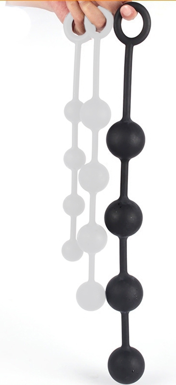 Boules anales en silicone Quarty L 45 x 5cm