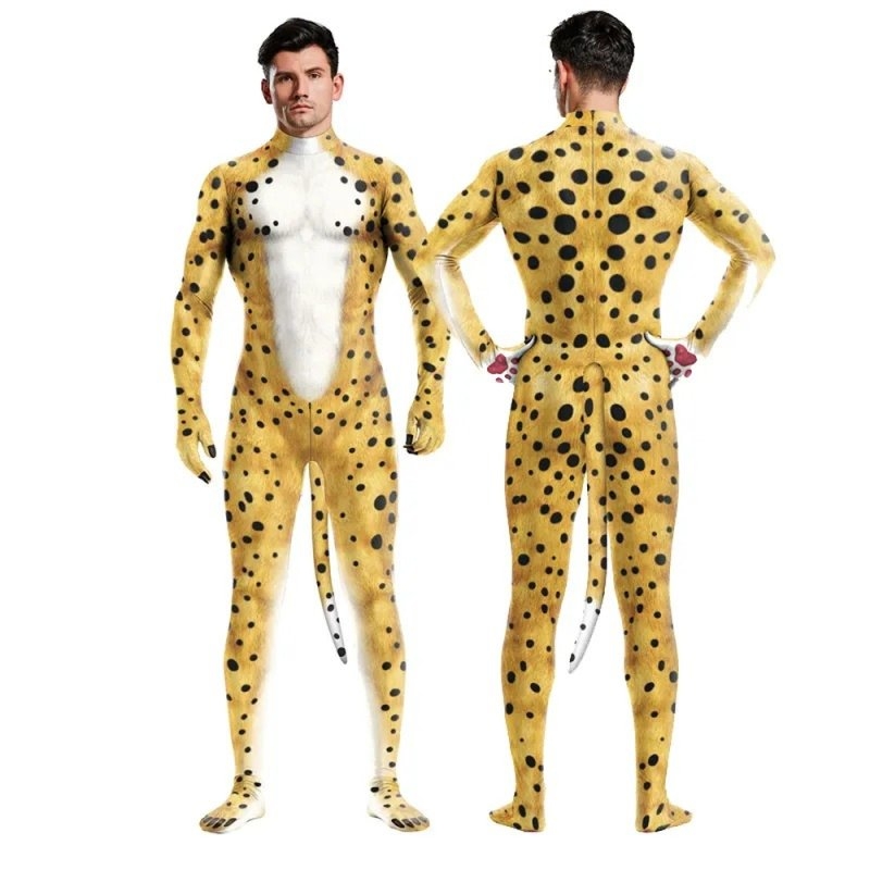 Combinaison Cosplay Marsupilami Jaune