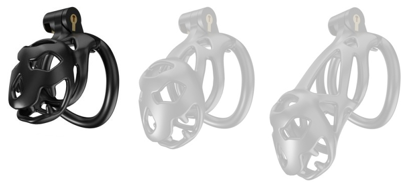 Cage de chasteté Bouh S 6 x 3.4 cm Noire