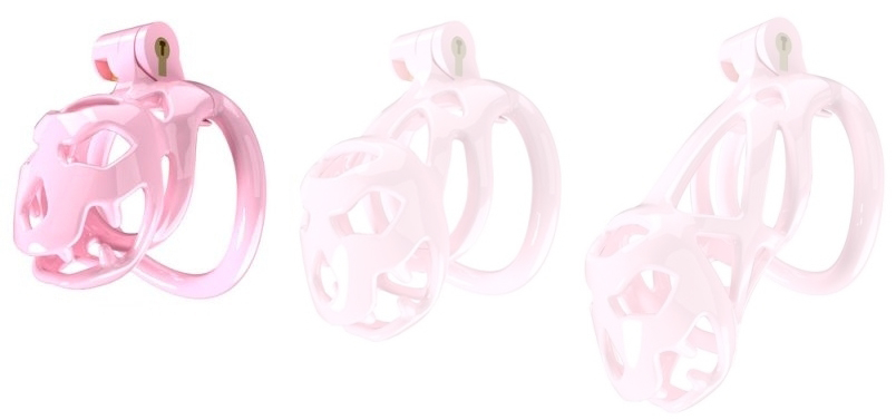 Cage de chasteté Bouh S 6 x 3.4 cm Rose