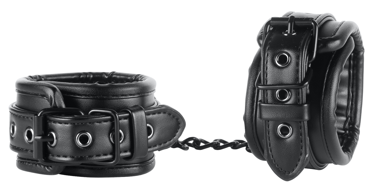 Menottes de poignets Lined Noires