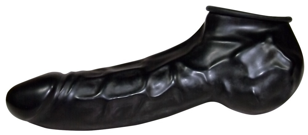 Gaine Latex pour pénis Be Bizarre Noire