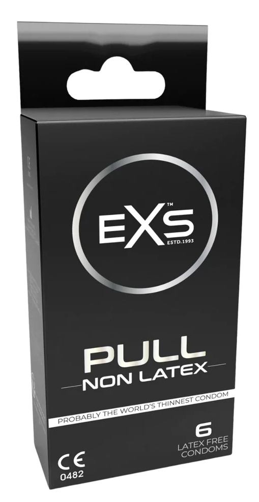 Préservatifs fins sans latex Pull Exs 53mm x6