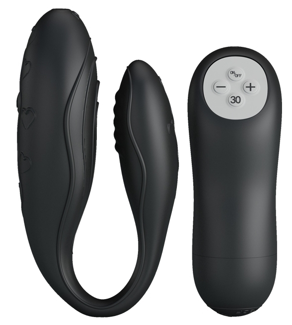 Sextoy pour couple Indulgence Plus - Noir
