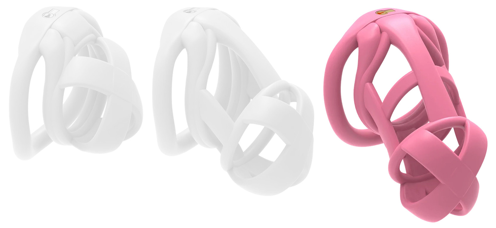 Cage Bonex Rose L 9.5 x 3.3cm