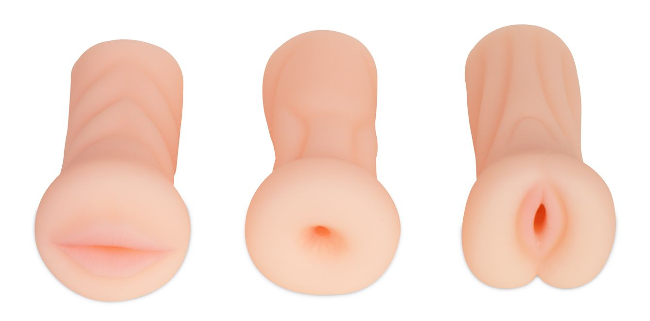 Lot de 3 Masturbateurs IRIS CLARK