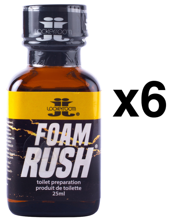 FOAM RUSH 25ml x6
