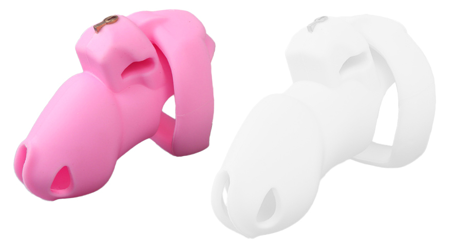 Cage de Chasteté Flexty S 9 x 3.5cm Rose