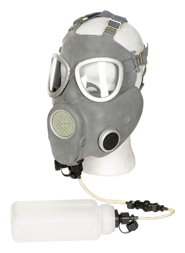 Kit Masque à gaz polonais MP48 avec Filtre et Bouteille