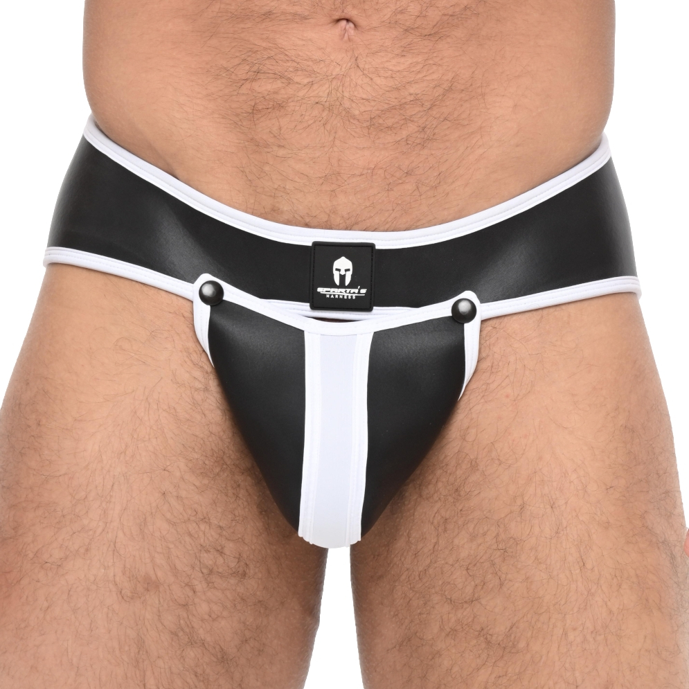 Jockstrap Olympo Noir-Blanc