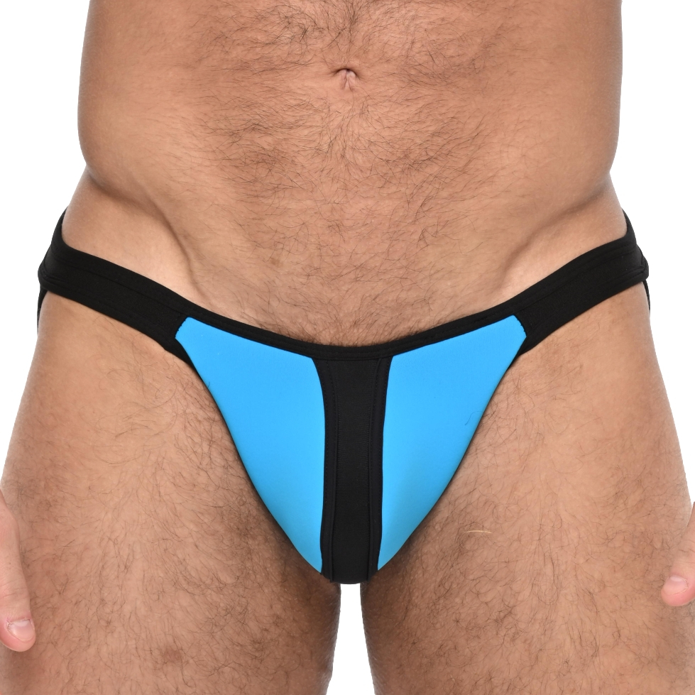 Jockstrap Troy Bleu-Noir
