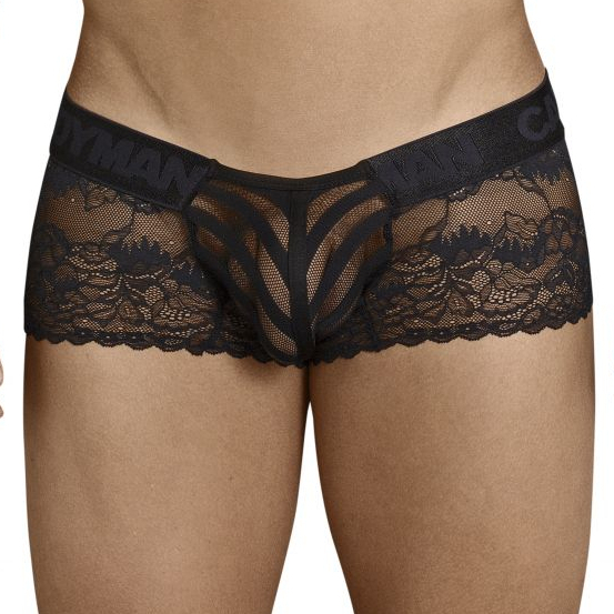 Boxer Dentelle Kybele Noir