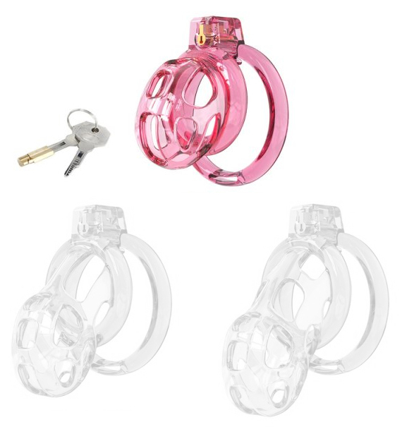 Cage de Chasteté Lock Cobra S 6 x 3.6cm Rose