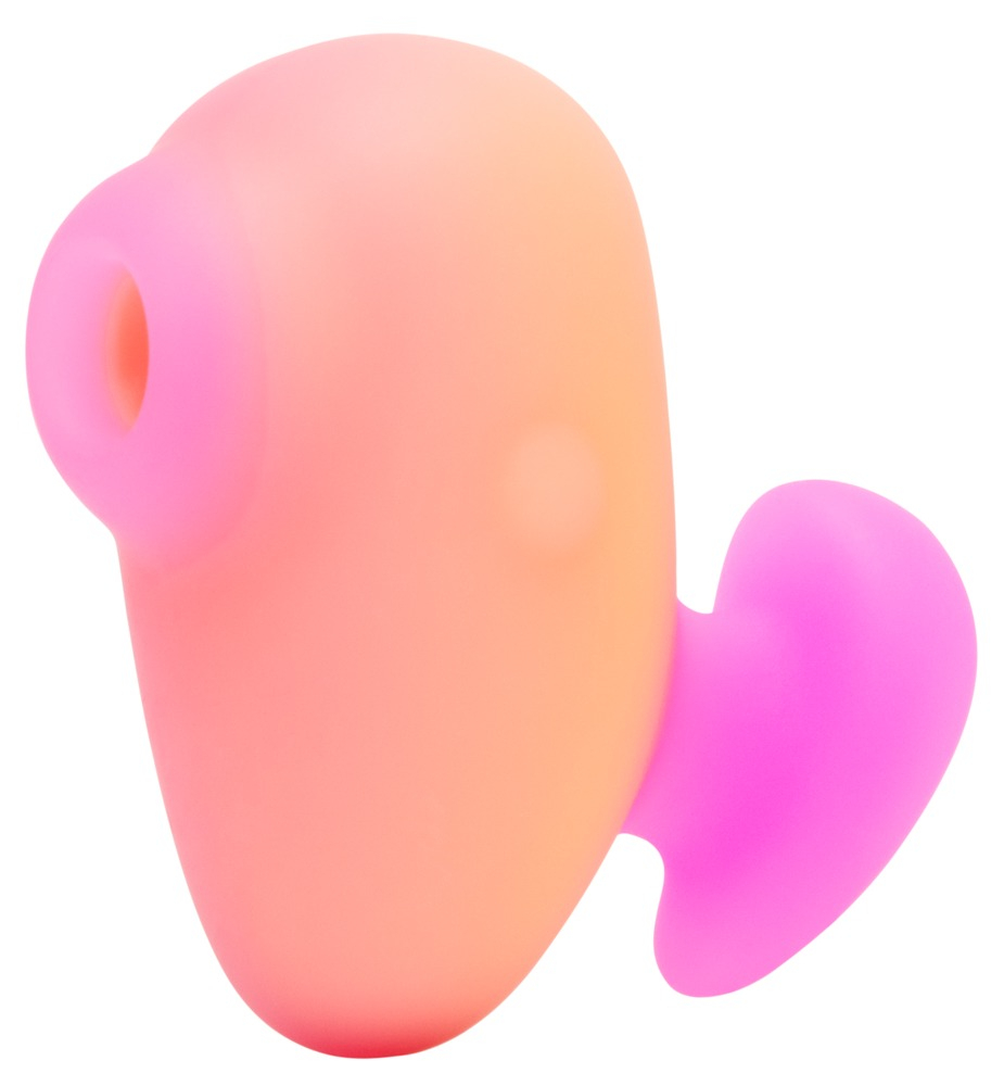 Stimulateur de Clitoris Kiss Orange et Rose