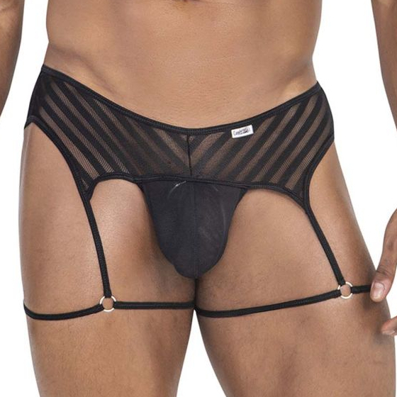 String Porte-Jarretelles Hedion Noir