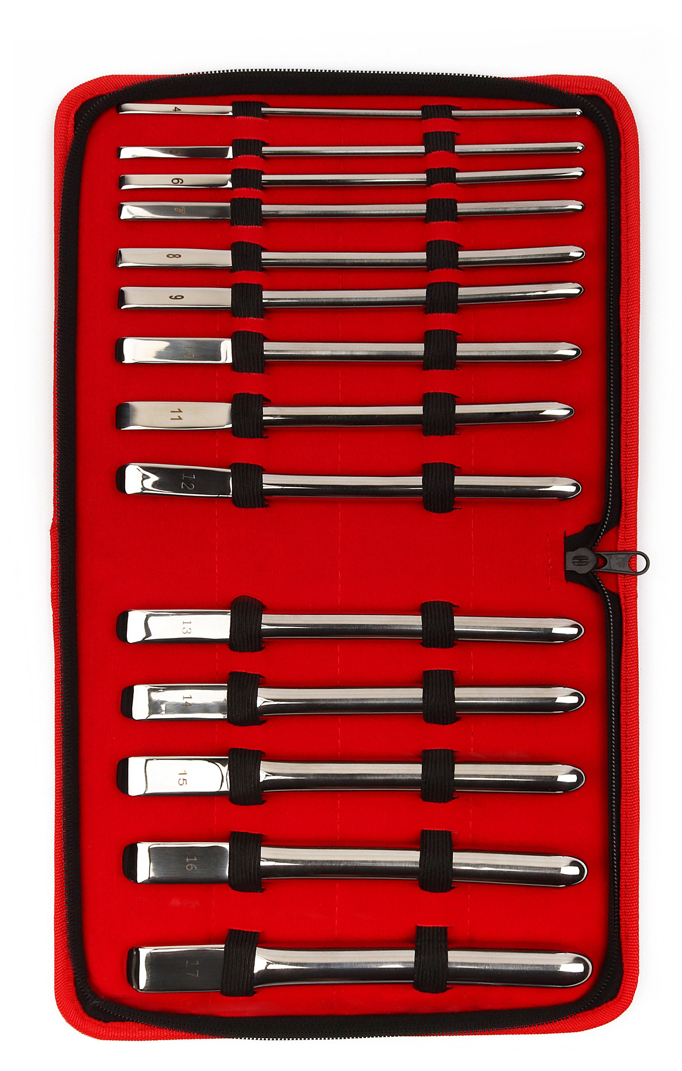 Pack 14 Tiges d'urètre Urstretch Full 14 cm - Diamètres 4 à 17mm