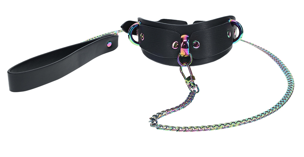 Collier-Laisse Venise Noir