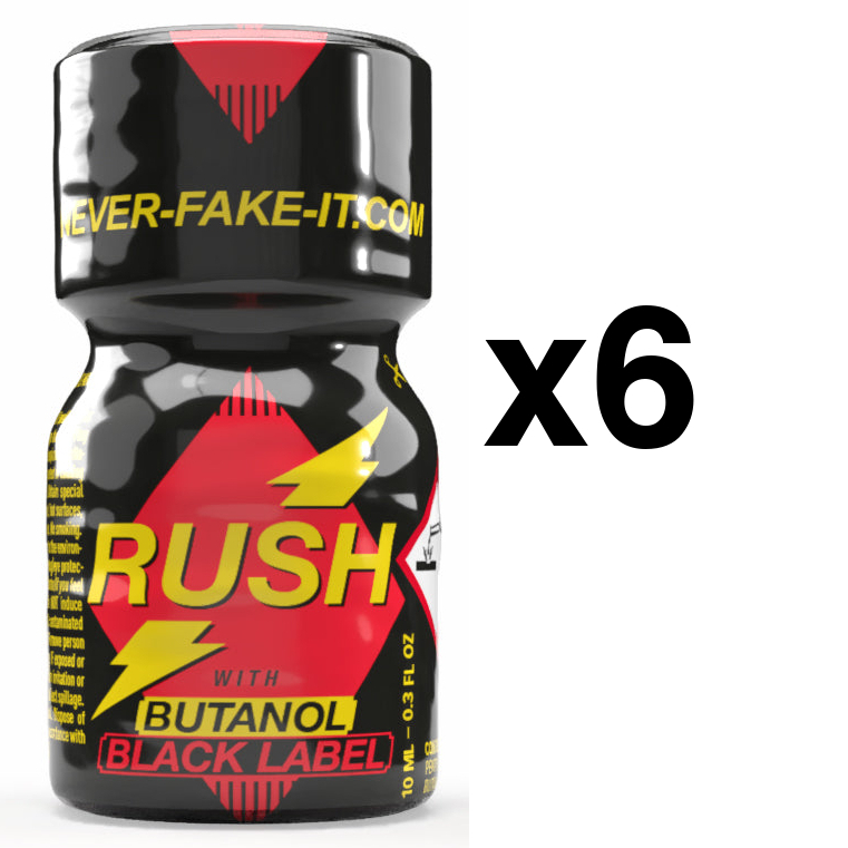 Rush Butanol Black Label 10ml x6