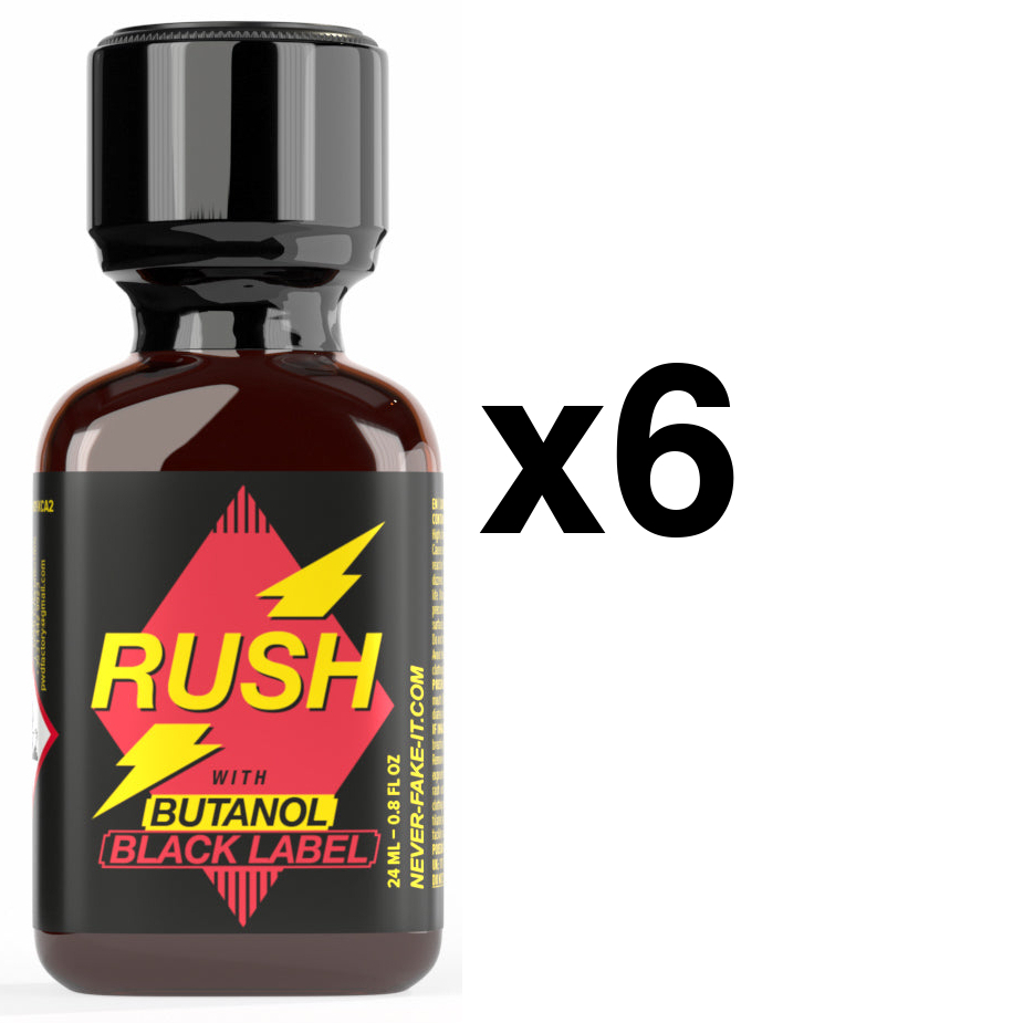 Rush Butanol Black Label 24ml x6