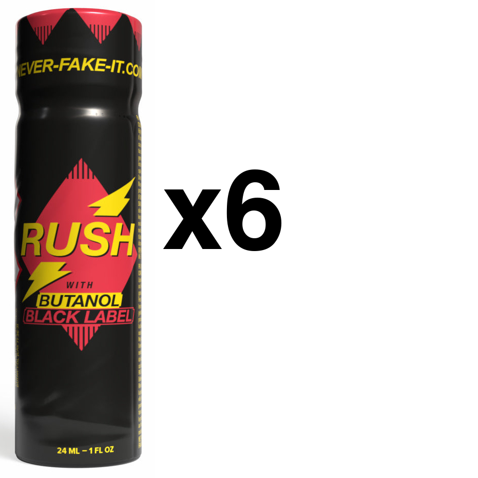 Rush Butanol Black Label Slim 24ml x6