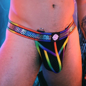 String Pure Pride Noir-Rainbow