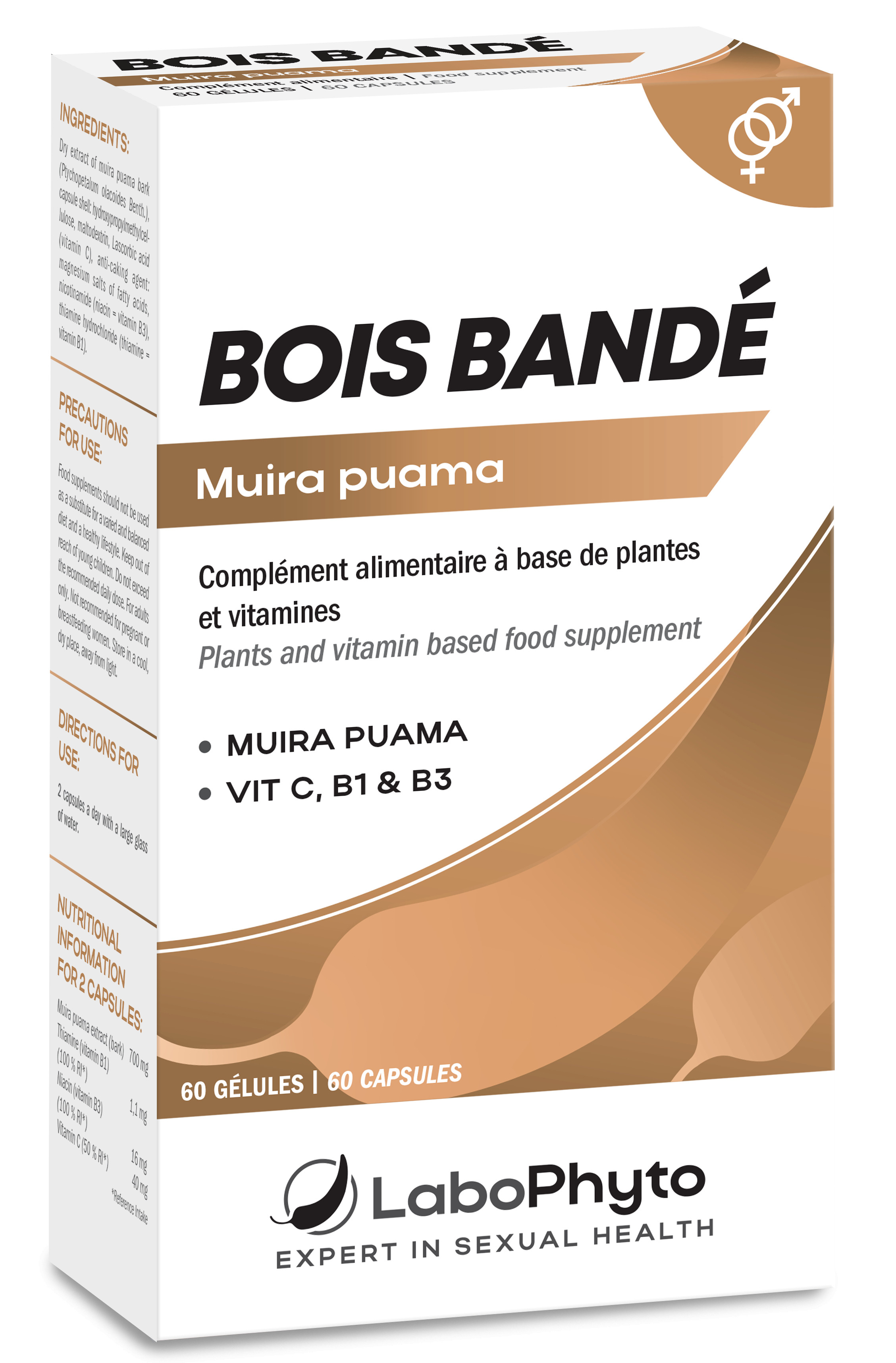 Bois bandé- 60 gélules