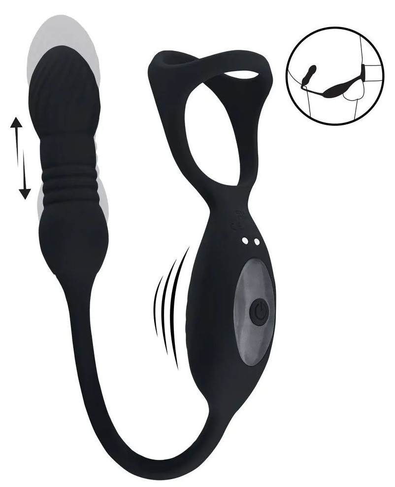 Ballstretcher Plug Tri O Cock 10 x 3cm