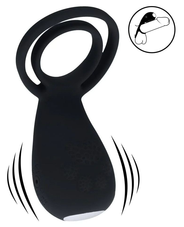 Cockring vibrant PAWDER VIBE 10 Vibrations