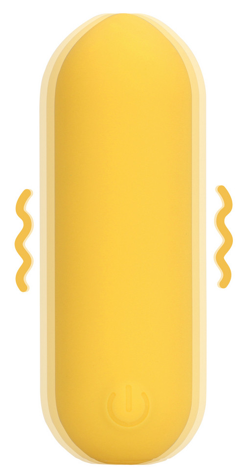 Mini vibro Yellowsmooth 6 x 2.3cm