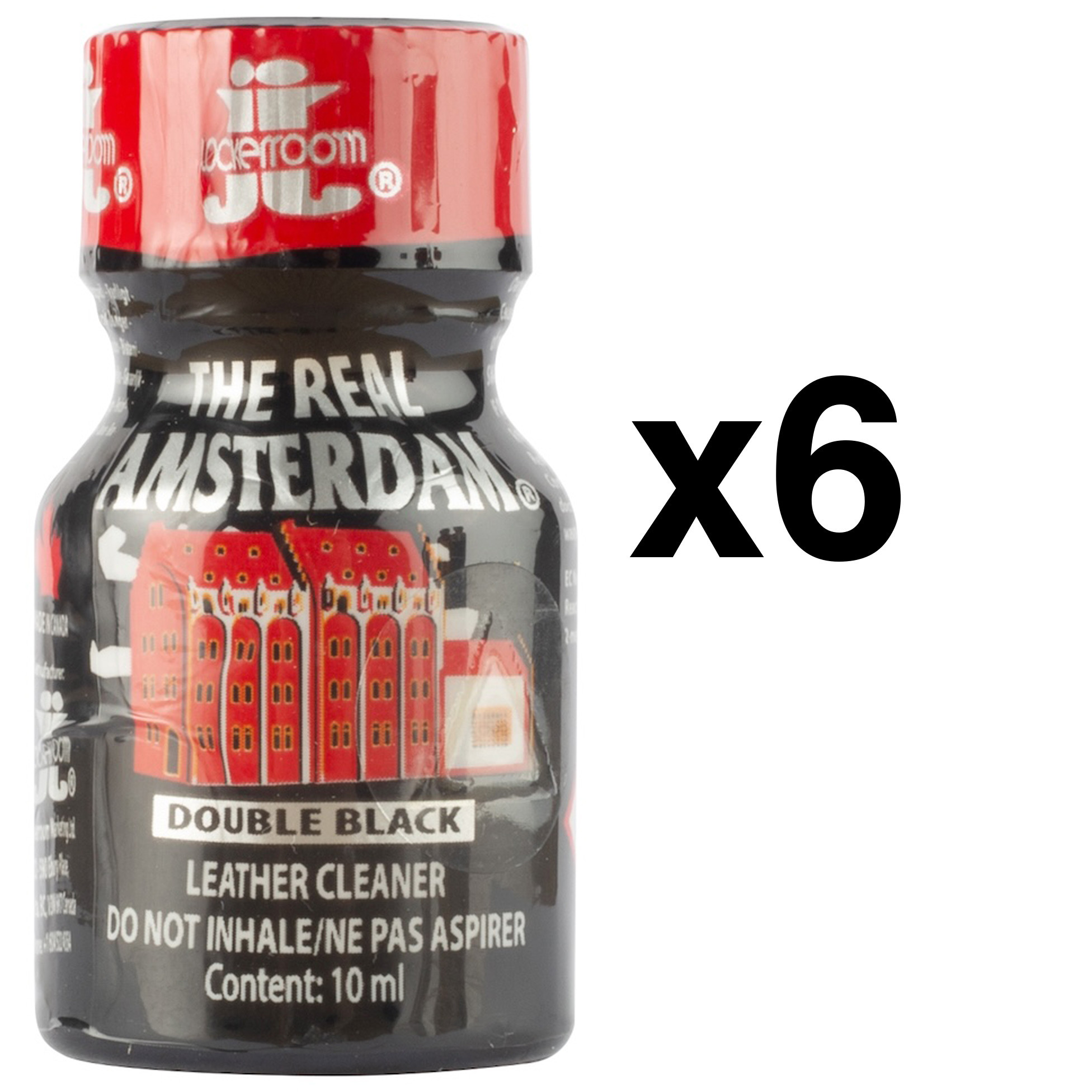 The Real Amsterdam Double Black 10ml x6