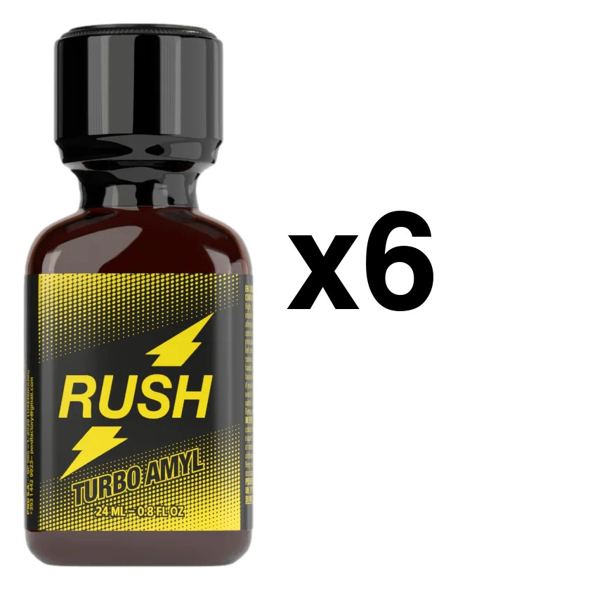 Rush Turbo Amyl 24ml x6
