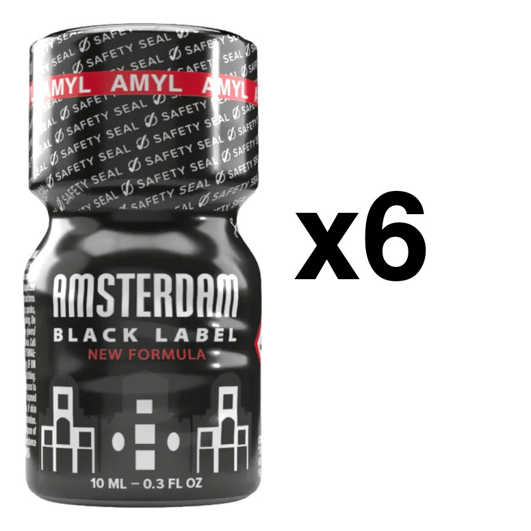 Amsterdam Black Label 10ml x6