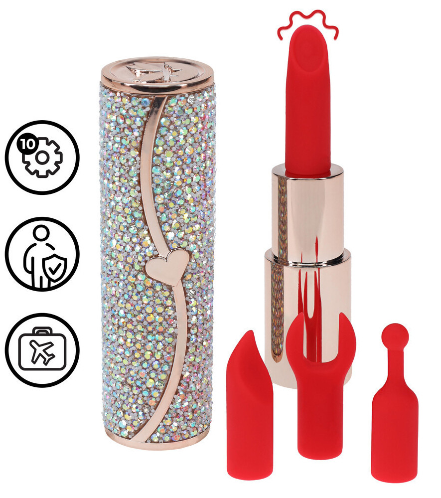 Mini Vibro 4 embouts Sparkle