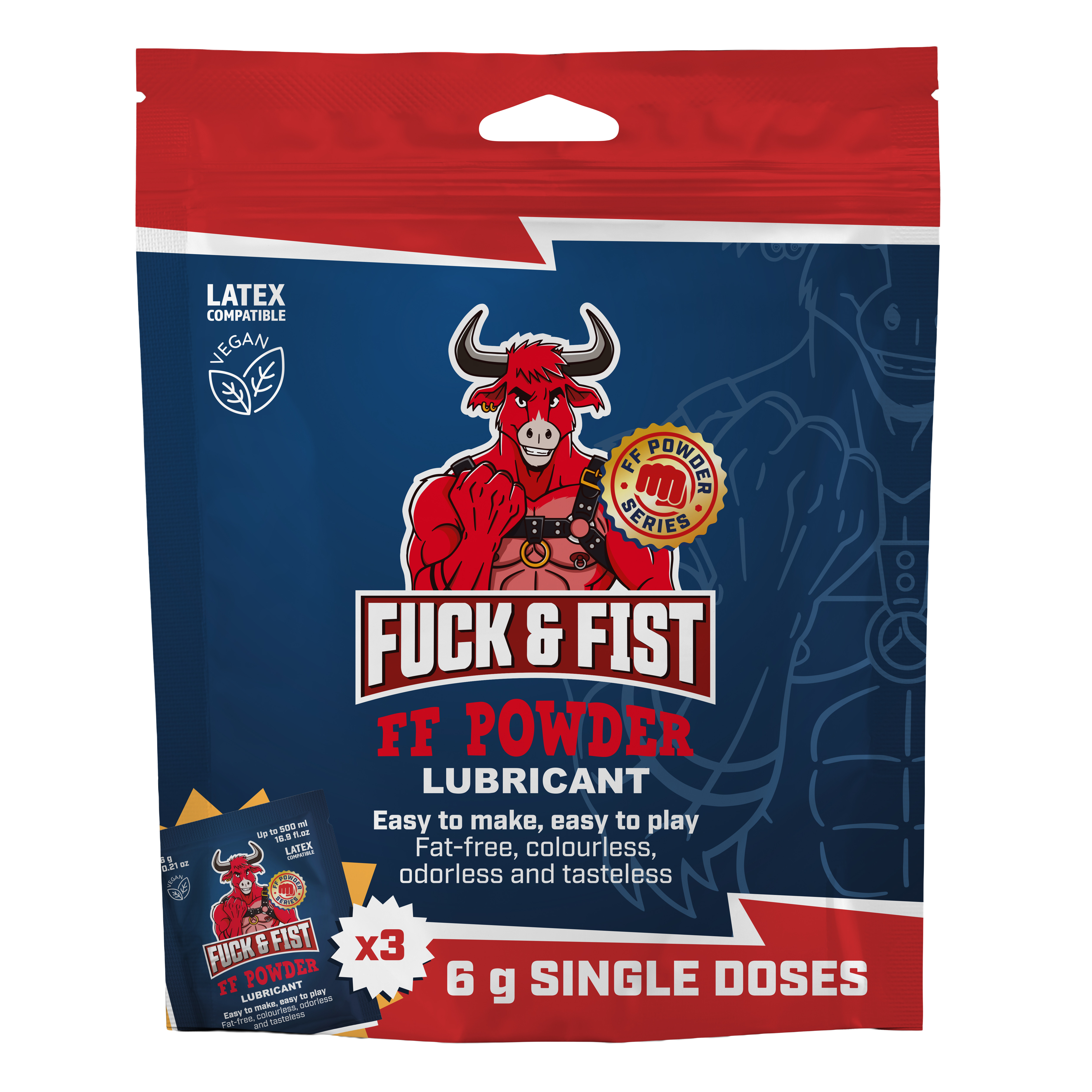Sachets Poudre à Fist Fuck & Fist FF Powder 6g x3