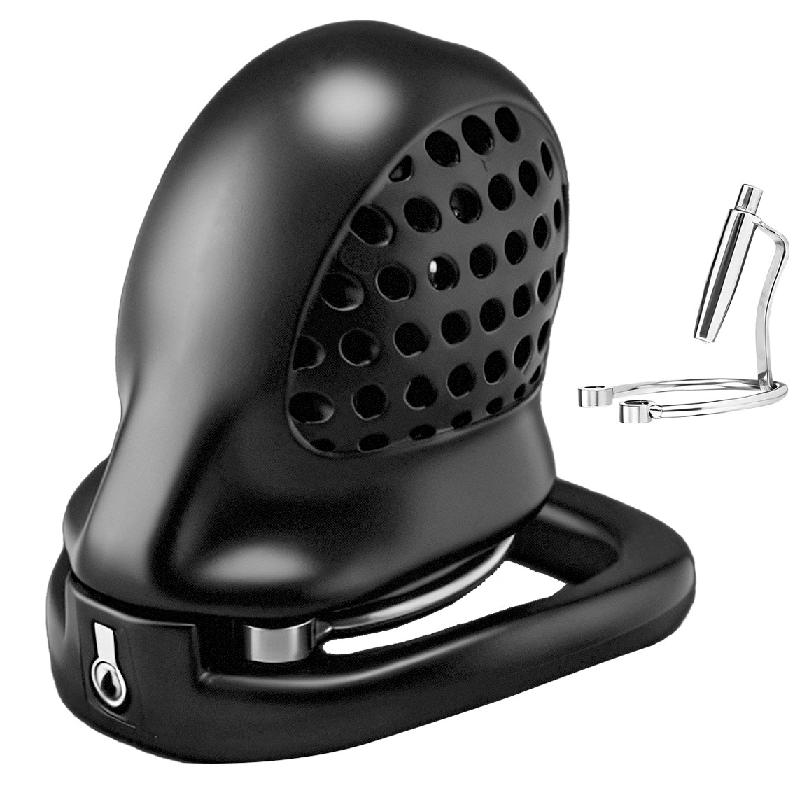 Cage de chasteté avec Plug urètre Rodendick 7 x 3.5cm