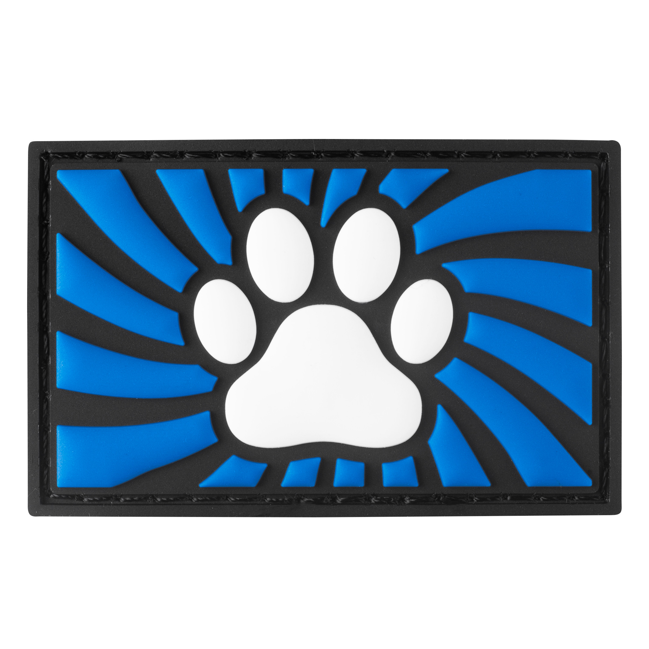 Tag Paw avec scratch Bleu