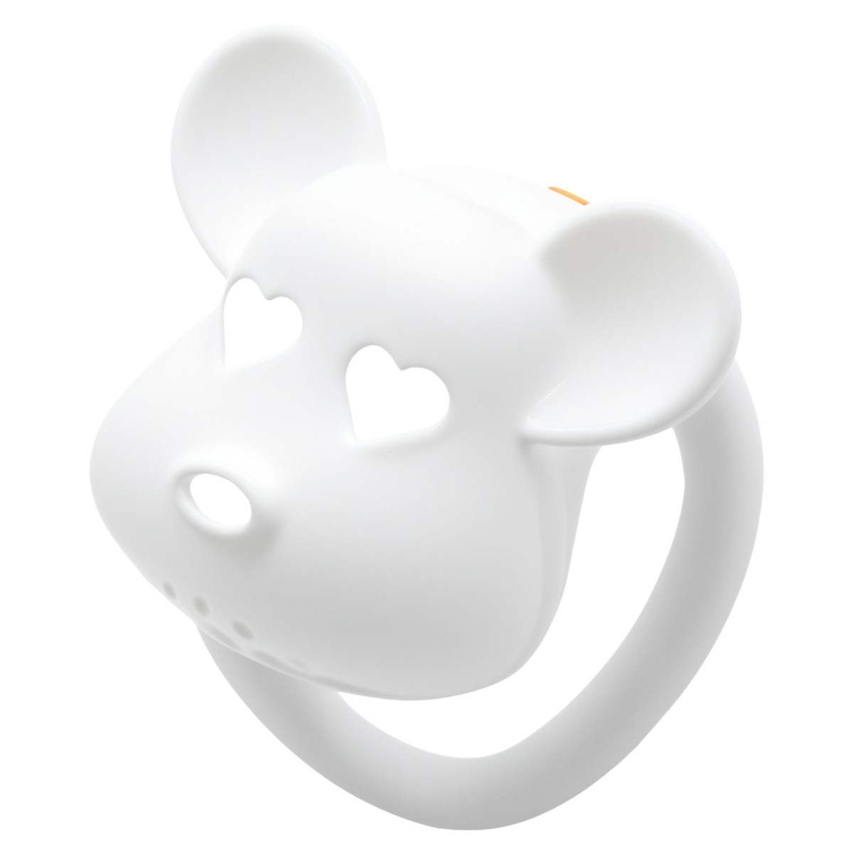 Cage de chasteté Bear Lock 5 x 3.1 cm Blanche