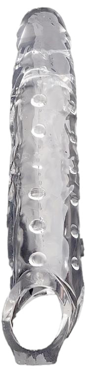 Gaine de pénis Clear piky dick 22 x 5cm
