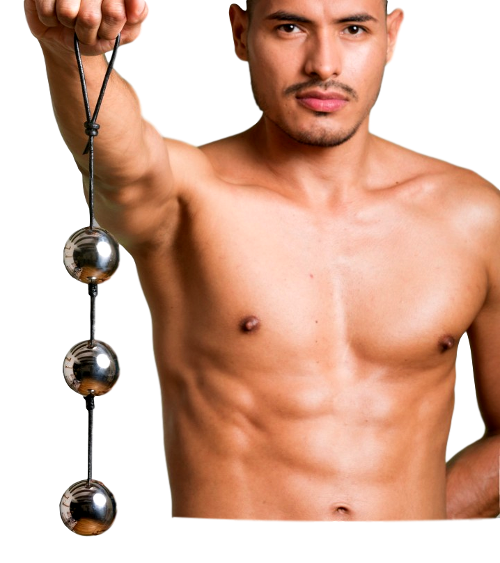 Boules anales en métal 4.5cm