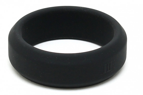 Cockring en silicone Soft Ring 18mm Noir