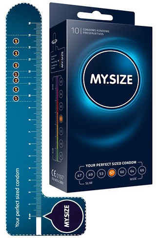 Préservatifs My Size 57mm x10